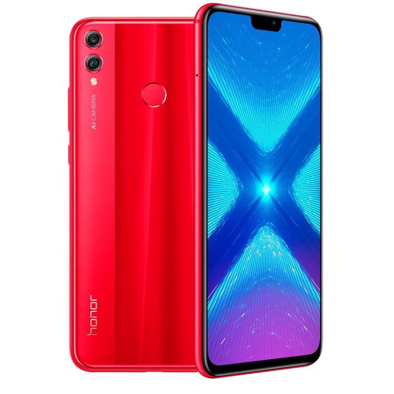 Смартфон Honor 8X 64GB Red - фото #0, Technodom.kz