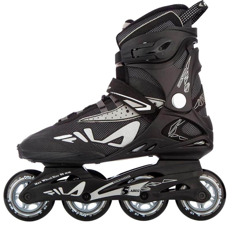 Ролики Fila Legacy Comp (10 (44), black-grey) - фото #1, Technodom.kz