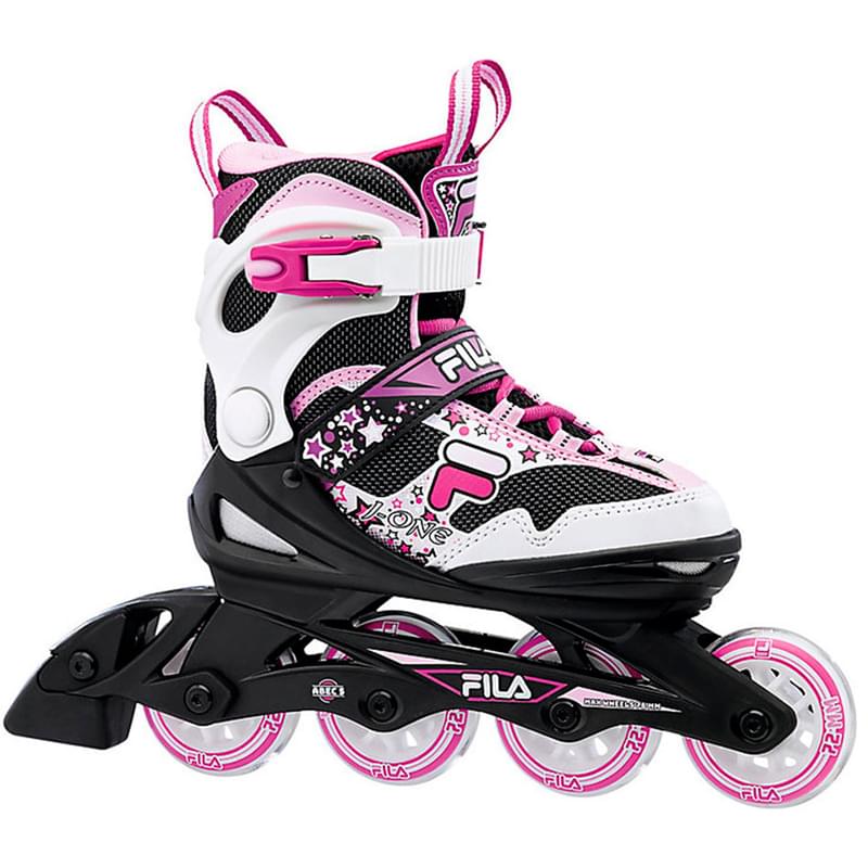 Ролики Fila J-One G (L40, black-white-magenta) - фото #0, Technodom.kz