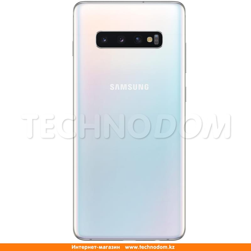 Смартфон Samsung Galaxy S10+ 8/128GB White - фото #4, Technodom.kz