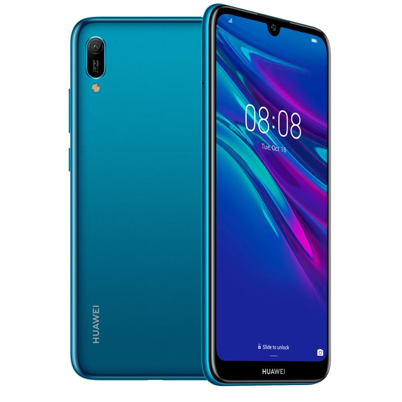Смартфон HUAWEI Y6 2/32GB Blue - фото #0, Technodom.kz
