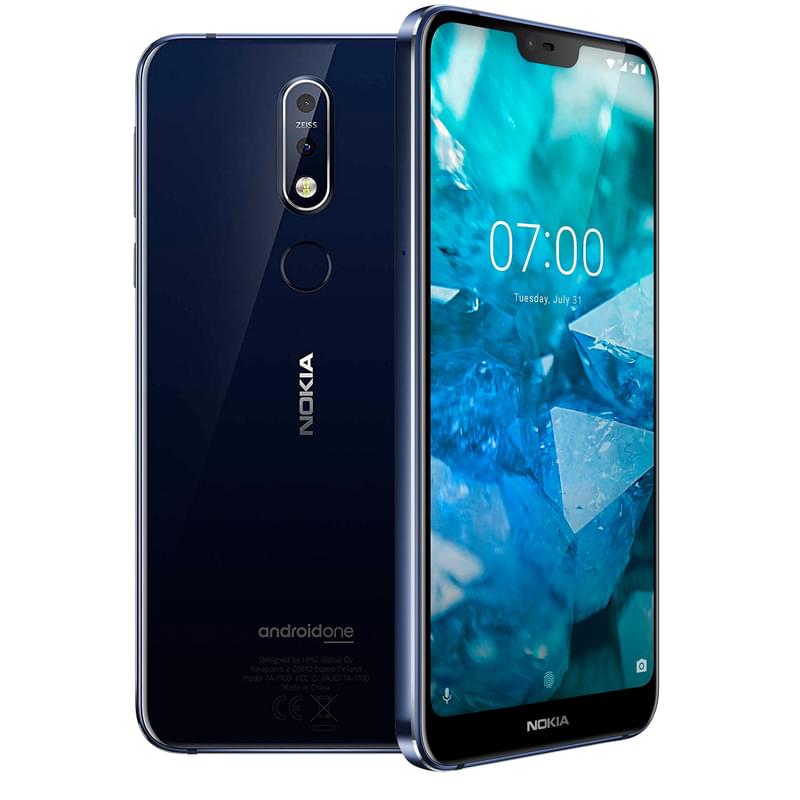 Смартфон Nokia 7.1 64GB Blue - фото #0, Technodom.kz Смартфон Nokia 7.1 64GB Blue - фото #0, Technodom.kz