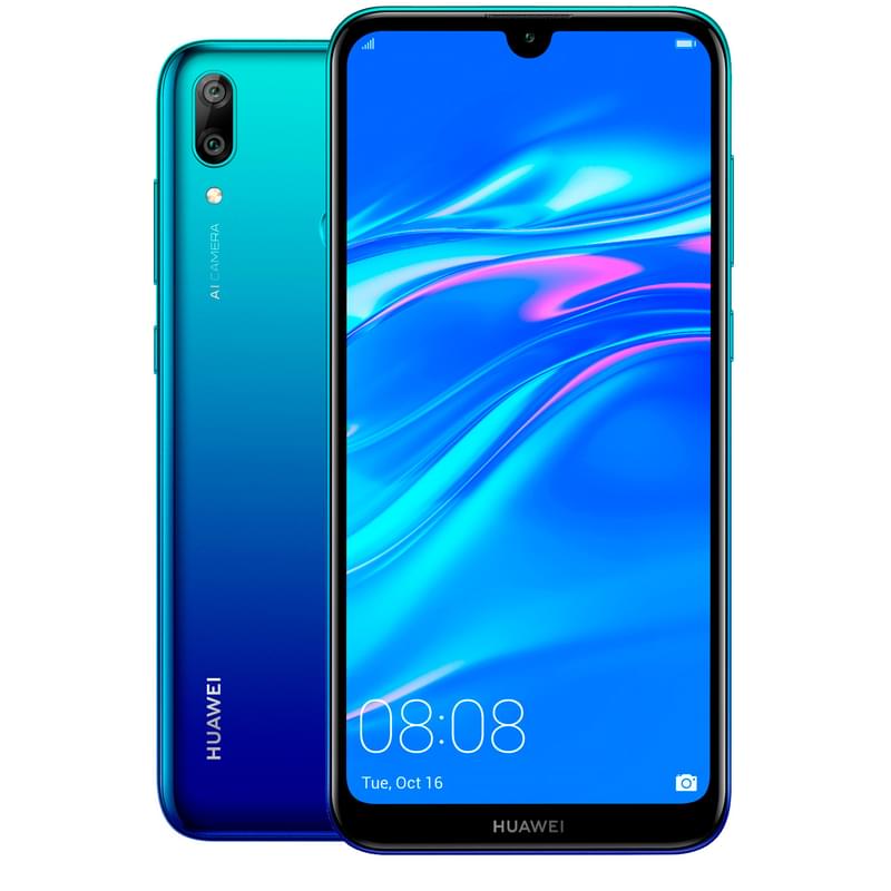 Смартфон HUAWEI Y7 3/32GB Blue - фото #0, Technodom.kz