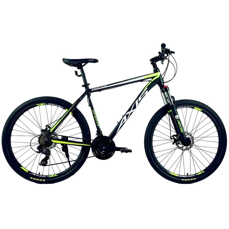 ВЕЛОСИПЕД AXIS 27.5 MD MTB (рост 18) D27,5 (Черный-зеленый) - фото #0, Technodom.kz