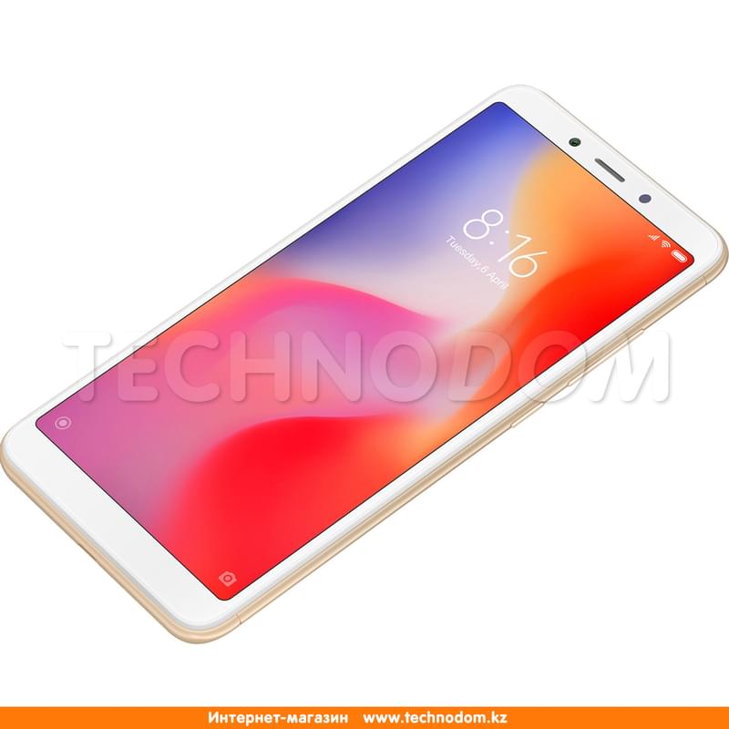 Смартфон Xiaomi Redmi 6A 16GB Gold - фото #7, Technodom.kz