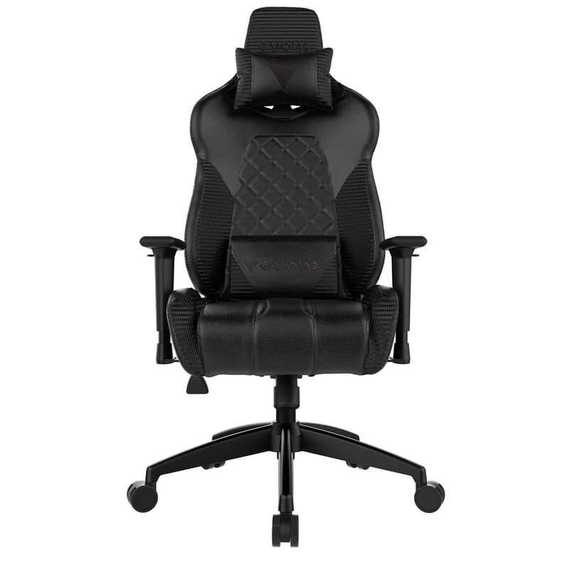 Игровое компьютерное кресло Gamdias ACHILLES E1 RGB, Black (ACHILLES E1 L B) - фото #0, Technodom.kz