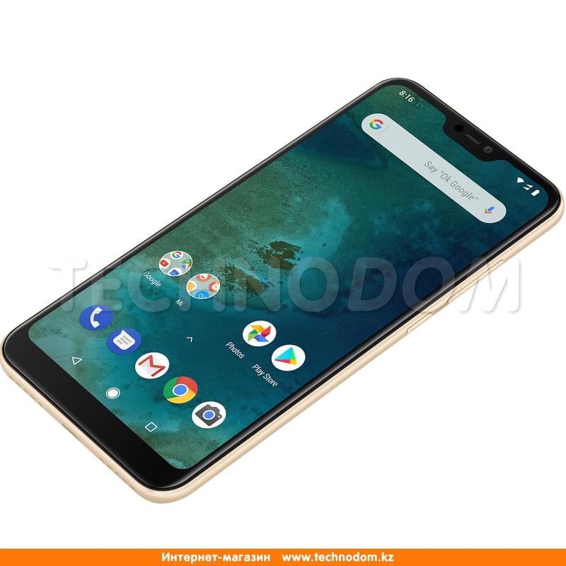 Смартфон Xiaomi MI A2 Lite 32GB Gold - фото #7, Technodom.kz