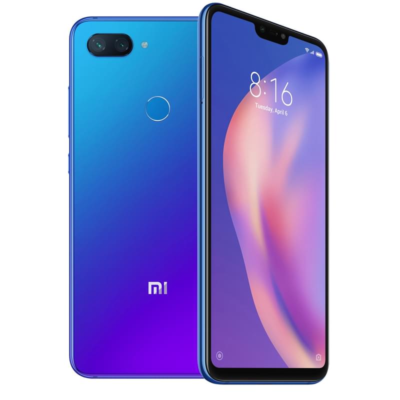 Смартфон Xiaomi Mi 8 Lite 128GB Blue - фото #0, Technodom.kz