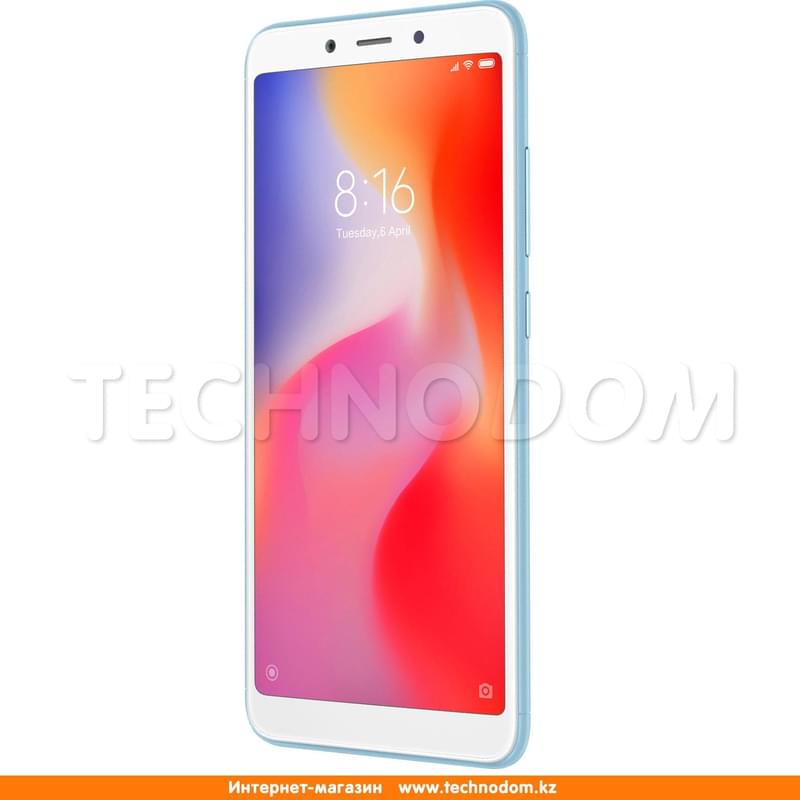 Смартфон Xiaomi Redmi 6 32GB Blue - фото #2, Technodom.kz