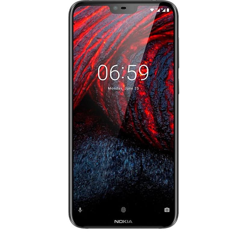 Смартфон Nokia 6.1 Plus 64GB Black - фото #1, Technodom.kz