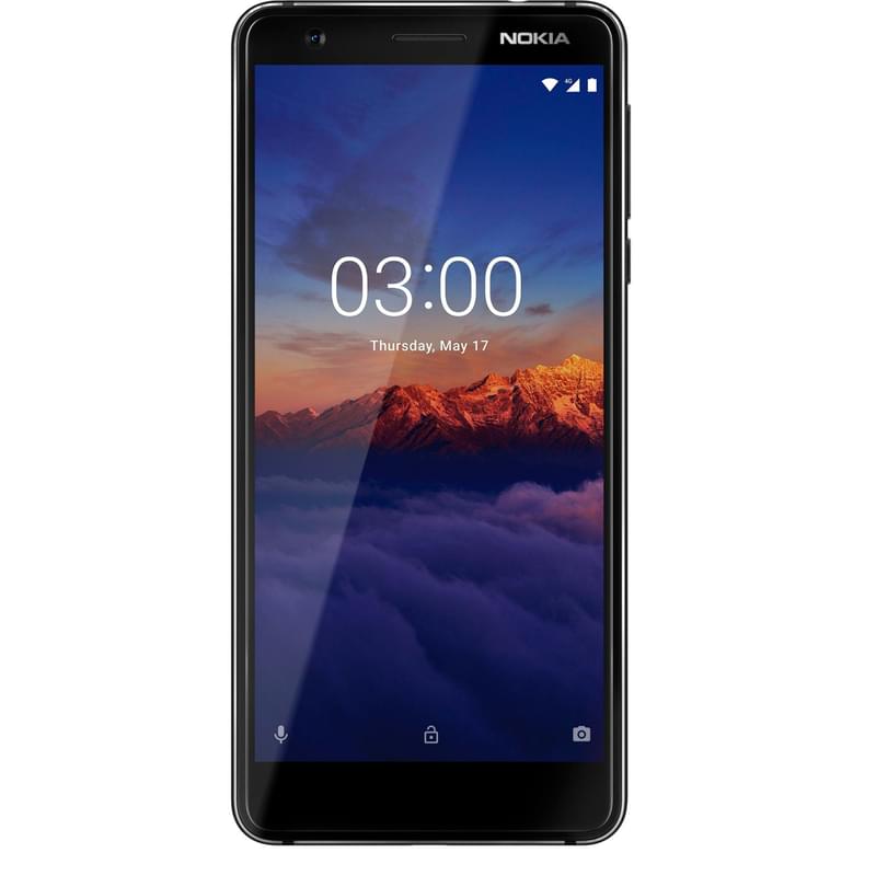 Смартфон Nokia 3.1 16GB Black - фото #1, Technodom.kz