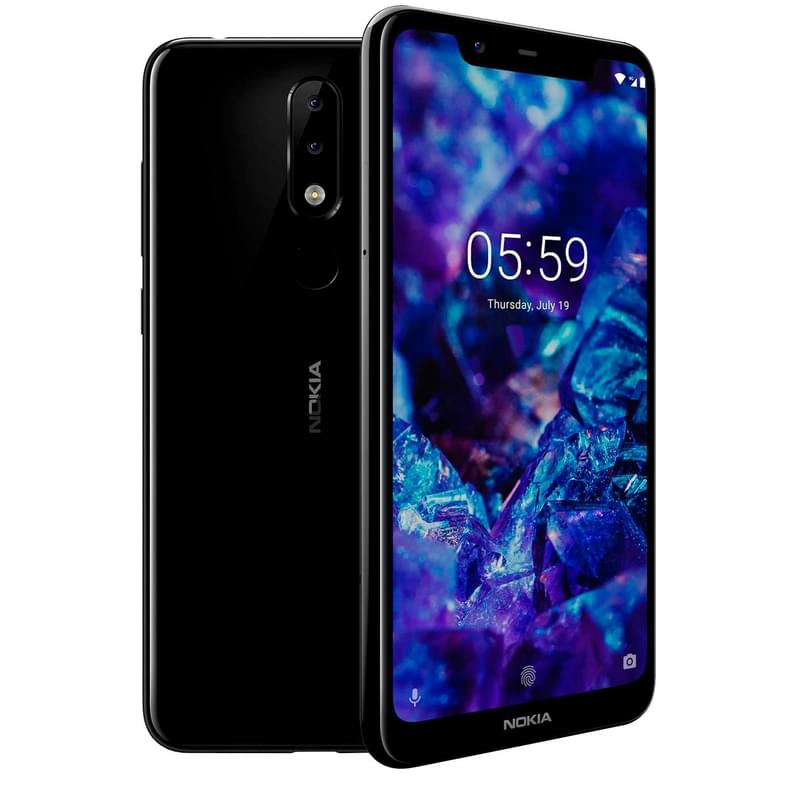 Смартфон Nokia 5.1 Plus 32GB Black - фото #0, Technodom.kz