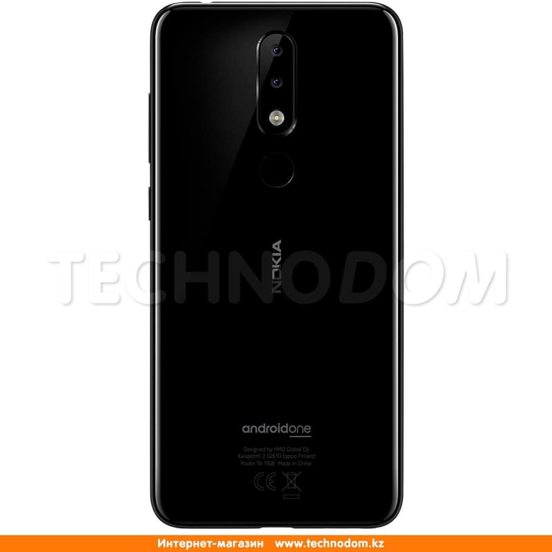 Смартфон Nokia 5.1 Plus 32GB Black - фото #4, Technodom.kz