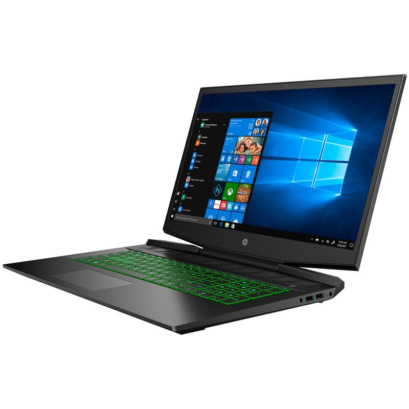 Игровой ноутбук HP Pavilion i7 9750H / 16ГБ / 512SSD / GTX1650 4ГБ / 17.3 / Win10 / (7QE08EA) - фото #1, Technodom.kz
