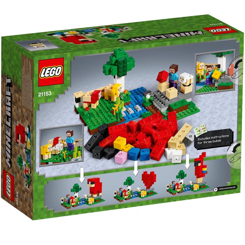 Конструктор Lego Minecraft™ Шерстяная ферма 21153 - фото #1, Technodom.kz