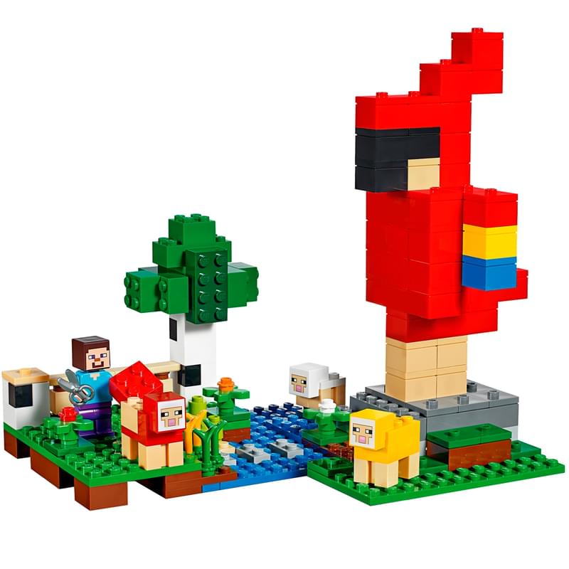 Конструктор Lego Minecraft™ Шерстяная ферма 21153 - фото #3, Technodom.kz