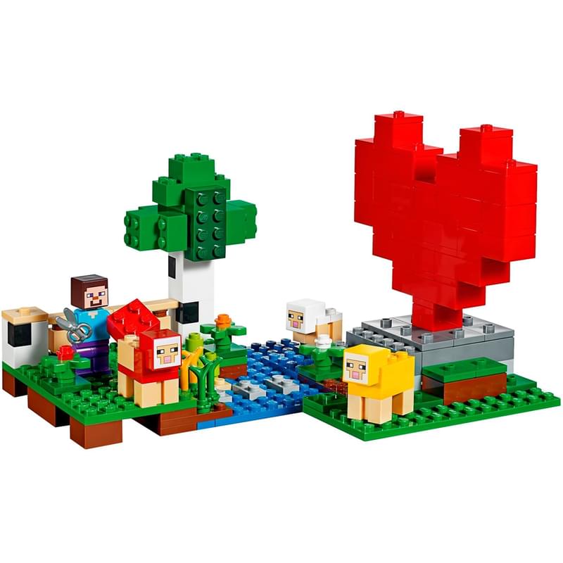 Конструктор Lego Minecraft™ Шерстяная ферма 21153 - фото #4, Technodom.kz