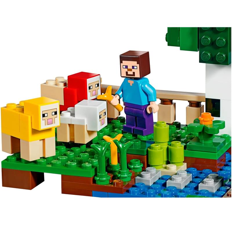 Конструктор Lego Minecraft™ Шерстяная ферма 21153 - фото #5, Technodom.kz