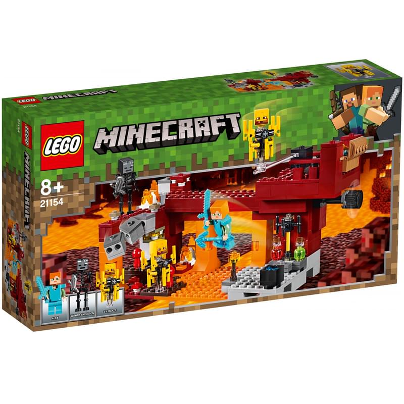 Конструктор LEGO Minecraft Мост ифрита 21154 - фото #0, Technodom.kz
