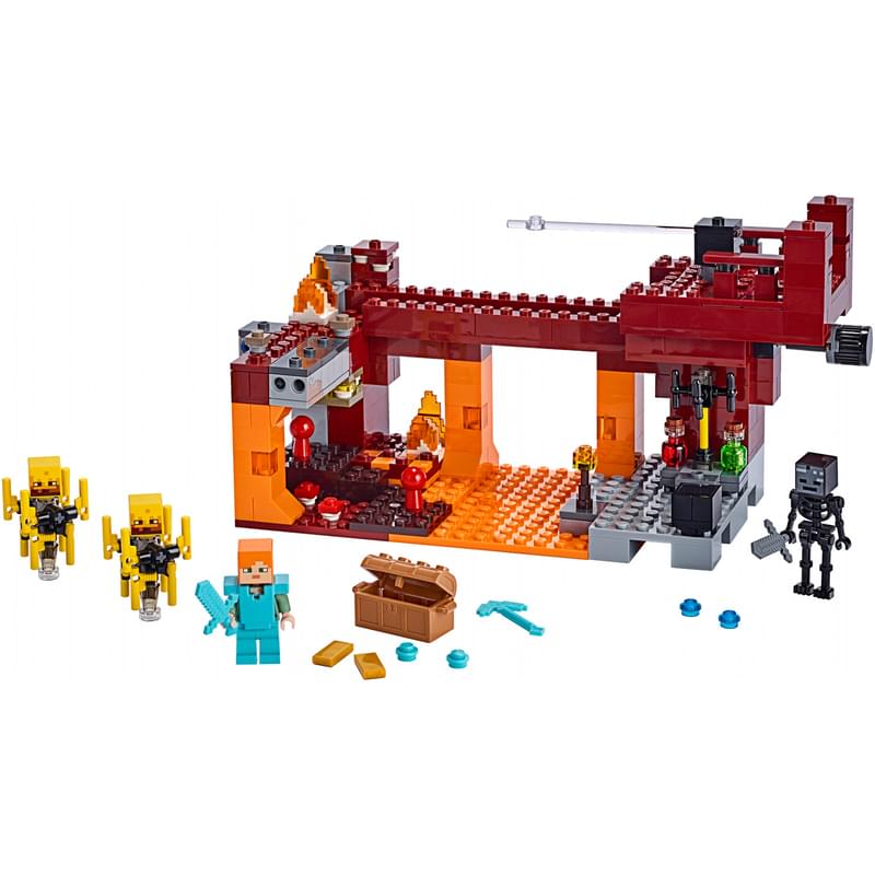 Конструктор LEGO Minecraft Мост ифрита 21154 - фото #2, Technodom.kz