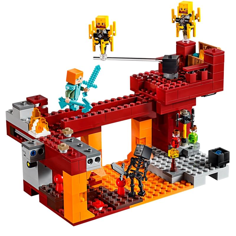 Конструктор LEGO Minecraft Мост ифрита 21154 - фото #3, Technodom.kz