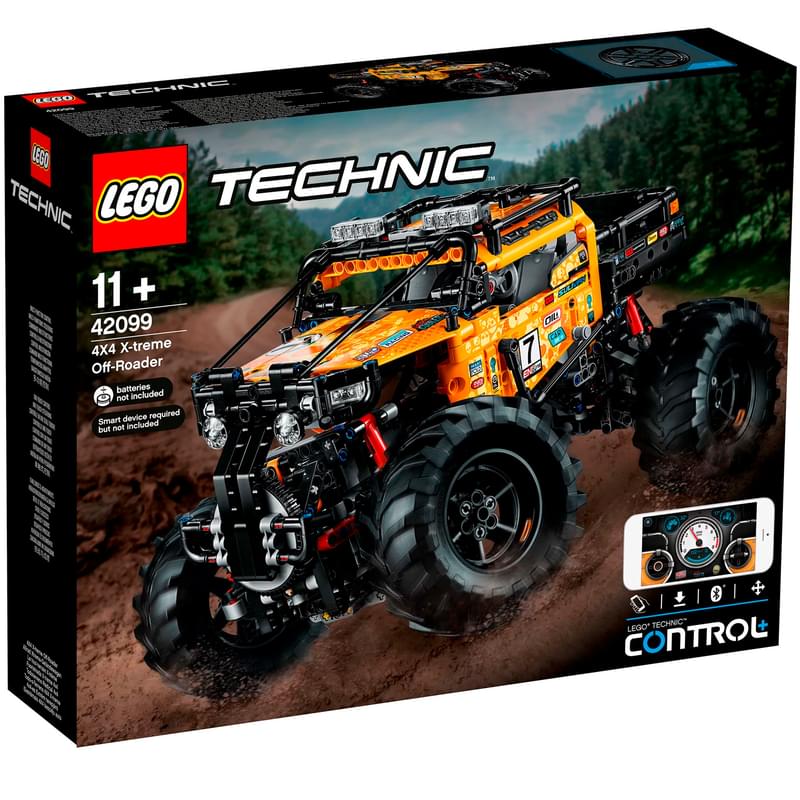 Конструктор LEGO TECHNIC Экстремальный внедорожник 4х4 42099 - фото #0, Technodom.kz