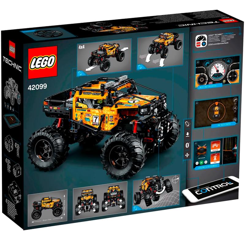 Конструктор LEGO TECHNIC Экстремальный внедорожник 4х4 42099 - фото #2, Technodom.kz