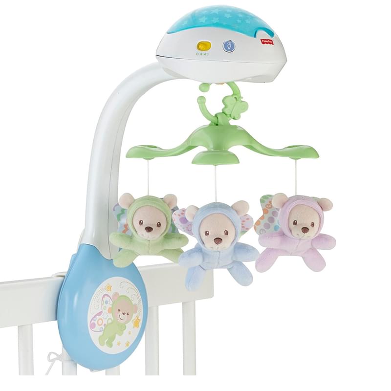 Fisher Price Мобиль "Мечты о бабочках" (обновленный) - фото #1, Technodom.kz