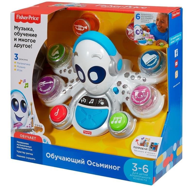 Fisher-Price® Обучающий Осьминог - фото #0, Technodom.kz Fisher-Price® Обучающий Осьминог - фото #0, Technodom.kz