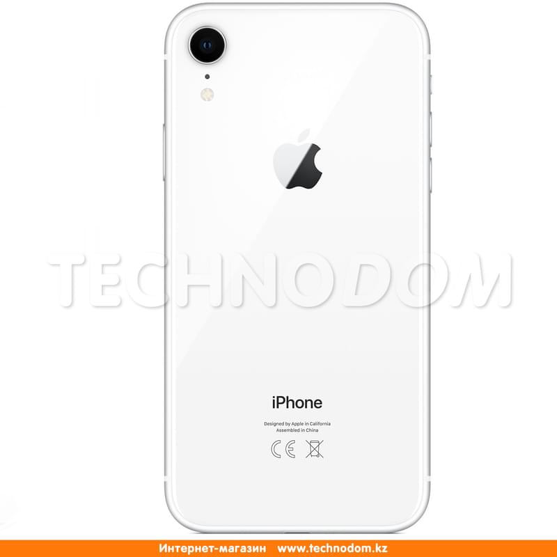 Смартфон Apple iPhone XR 64GB White - фото #2, Technodom.kz