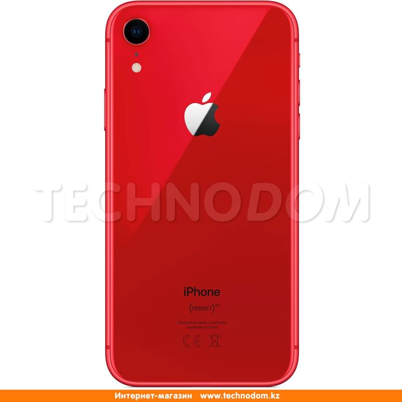 Смартфон Apple iPhone XR 128GB Red - фото #2, Technodom.kz