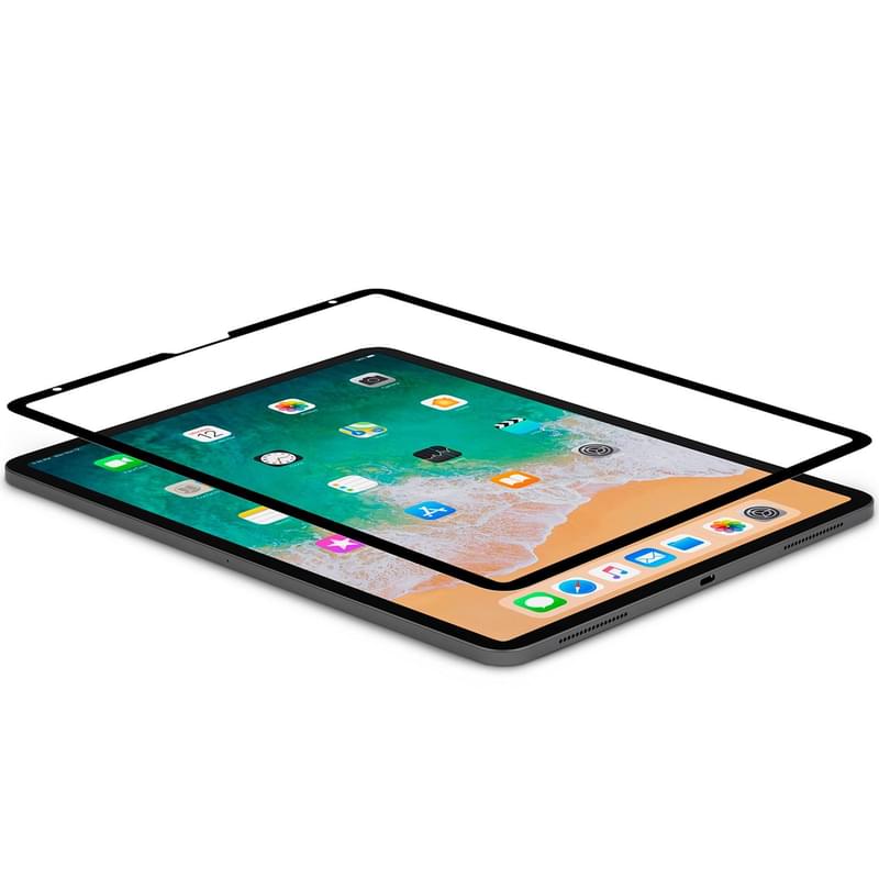 iPad Pro 12.9 арналған IVisor AG шағылысқа қарсы қорғаныс жабыны (3rd Gen), Moshi, Black (99MO020028) - фото #2, Technodom.kz