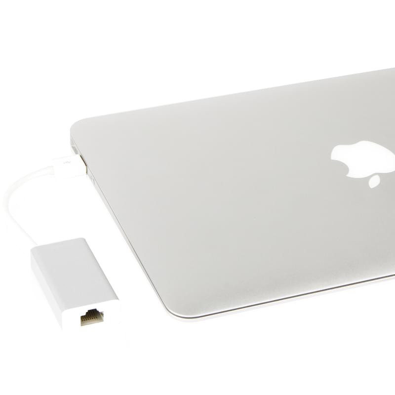 Адаптер USB to Ethernet Adapter, RJ-45, до 100 Мбит/с, Silver (99MO023204) - фото #2, Technodom.kz
