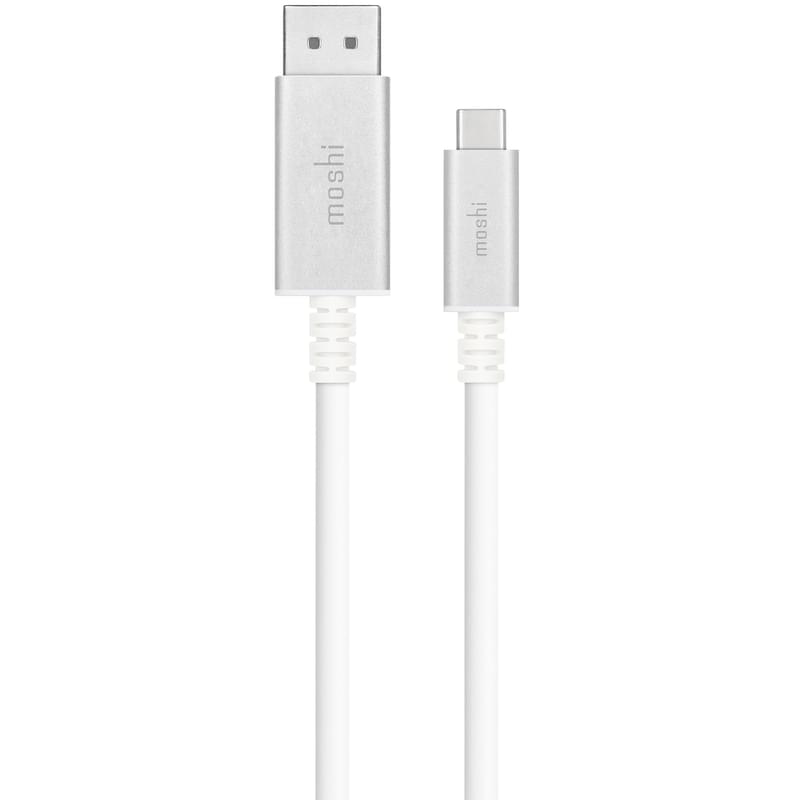 Кабель USB Type-C - DisplayPort, Moshi, 1.5м, White (99MO084102) - фото #1, Technodom.kz