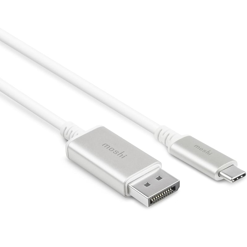 Кабель USB Type-C - DisplayPort, Moshi, 1.5м, White (99MO084102) - фото #2, Technodom.kz