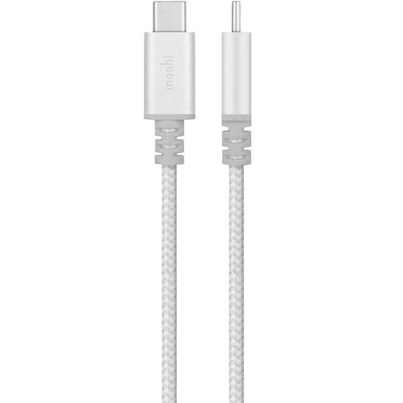 Кабель USB Type-C - USB Type-C, Moshi, 1м, Jet Silver (99MO084244) - фото #1, Technodom.kz