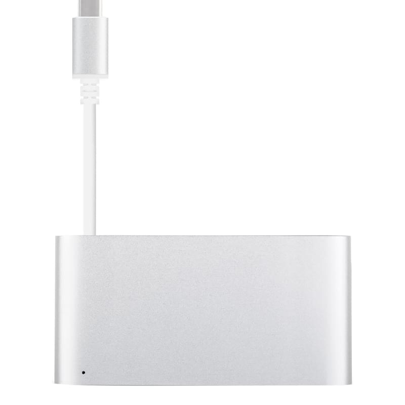 Адаптер USB Type-C to 1*USB 2.0, 1*HDMI, 1*Type-C, Moshi, Silver (99MO084204) - фото #0, Technodom.kz