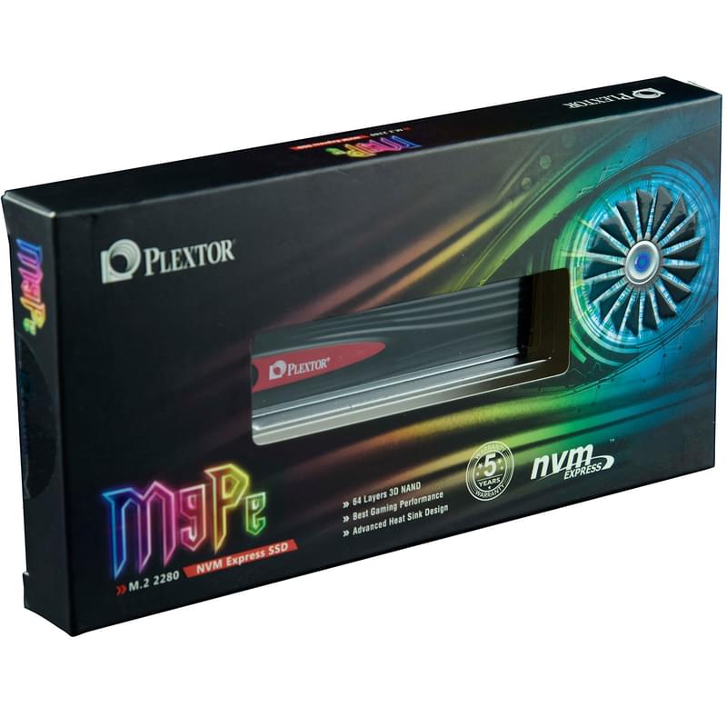 Внутренний SSD M.2 2280 1TB Plextor M9PeG PCIe 3.0 x4 3D TLC (PX-1TM9PeG) - фото #3, Technodom.kz