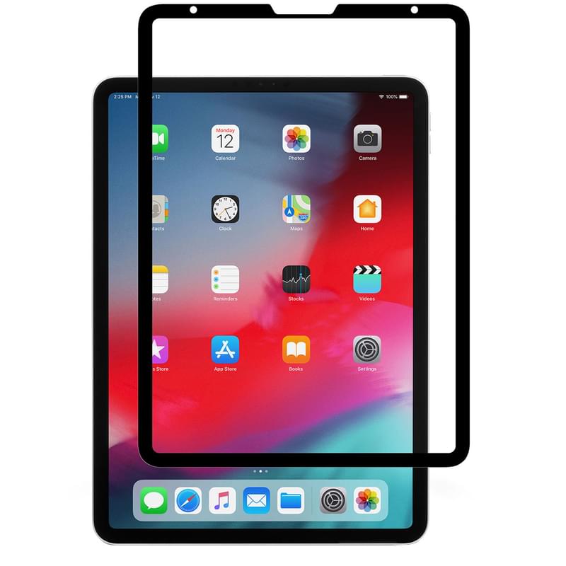 iPad Pro 11 арналған IVisor AG шағылысқа қарсы қорғаныс жабыны, Moshi, Black (99MO020030) - фото #0, Technodom.kz