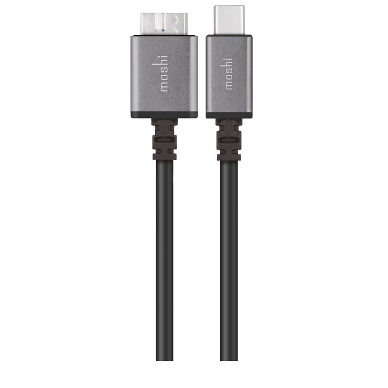 Кабель USB Type-C - Micro-B, Moshi, 0.5м, Black (99MO084001) - фото #0, Technodom.kz