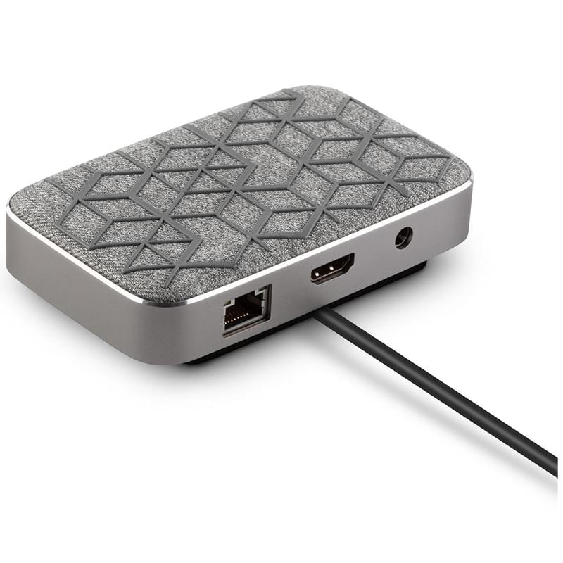 Универсальная док-станция Symbus Q, 2*USB 3.1, 1*RJ45, 1*HDMI, Moshi, Nordic Gray (99MO084216) - фото #0, Technodom.kz