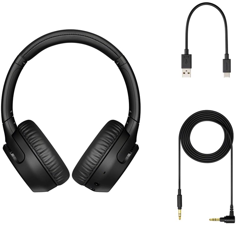 Наушники Накладные Sony Bluetooth WH-XB700, Black - фото #5, Technodom.kz