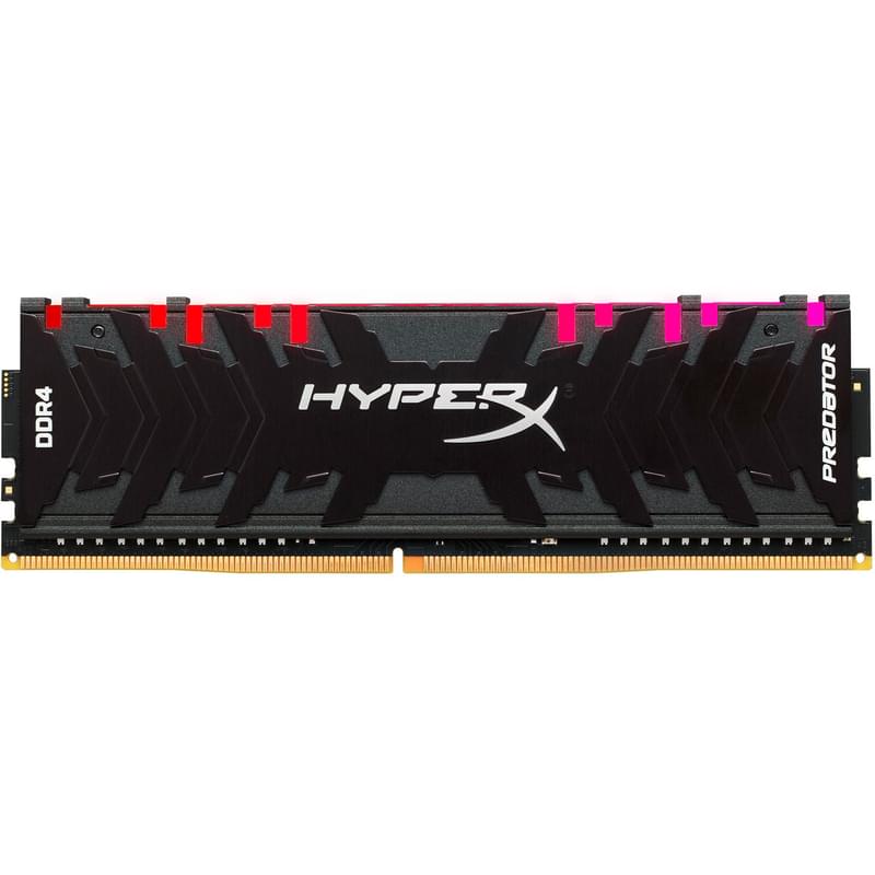 Оперативная память DDR4 DIMM 16GB/3200MHz PC4-25600 Kingston HyperX Predator RGB (HX432C16PB3A/16) - фото #0, Technodom.kz