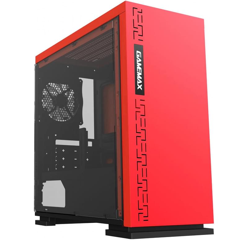 ПК корпус GameMax EXPEDITION H605-RD TG Mini-Tower, window, Red mATX (EXPEDITION H605-RD) - фото #0, Technodom.kz