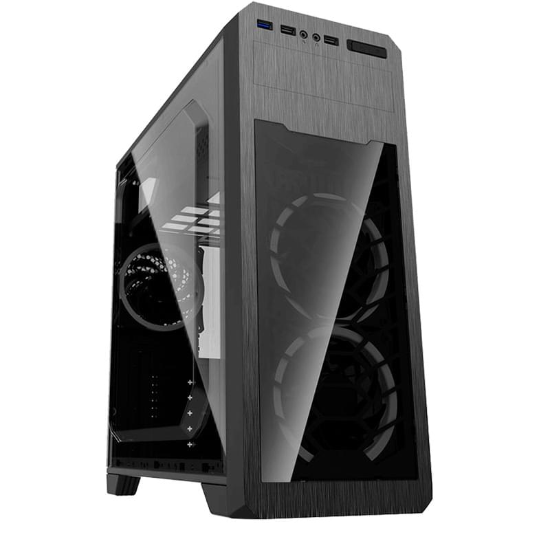 ПК корпус GameMax G563 Mid-Tower, window, ATX (G563 ) - фото #2, Technodom.kz