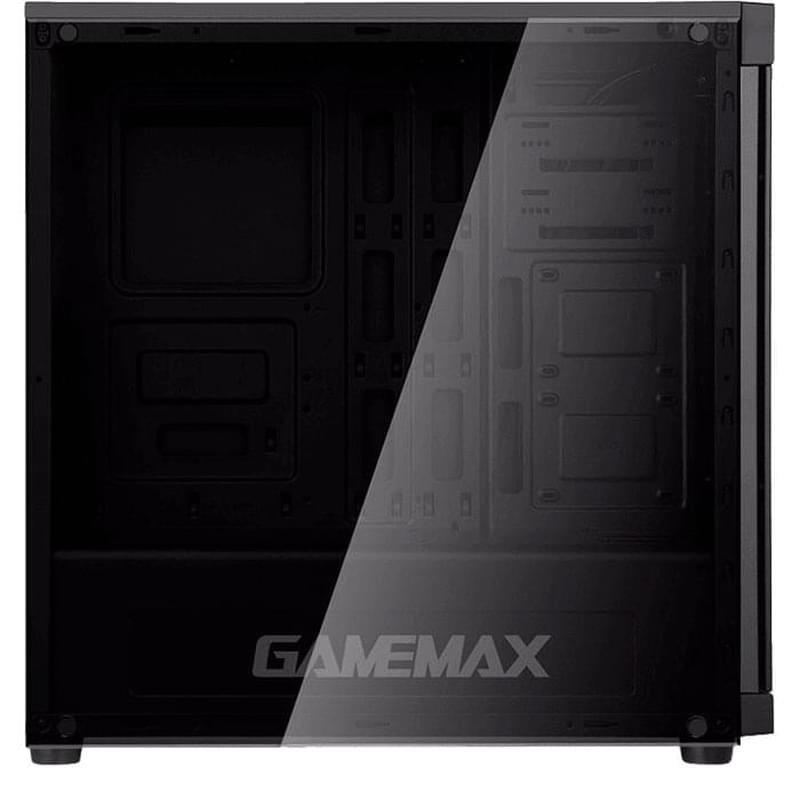 ПК корпус GameMax Polaris Black TG Full-Tower, window, ATX (Polaris Black) - фото #4, Technodom.kz