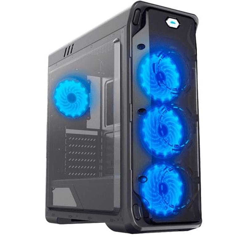ПК корпус GameMax StarLight Black Blue Mid-Tower, window, ATX (StarLight Black Blue ) - фото #0, Technodom.kz