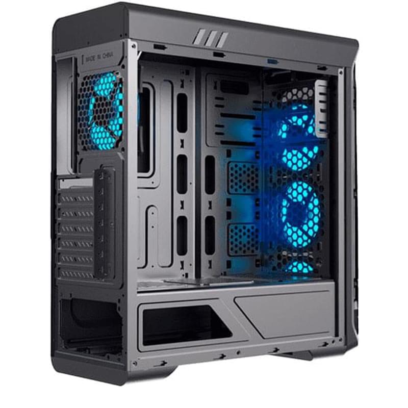 ПК корпус GameMax StarLight Black Blue Mid-Tower, window, ATX (StarLight Black Blue ) - фото #7, Technodom.kz