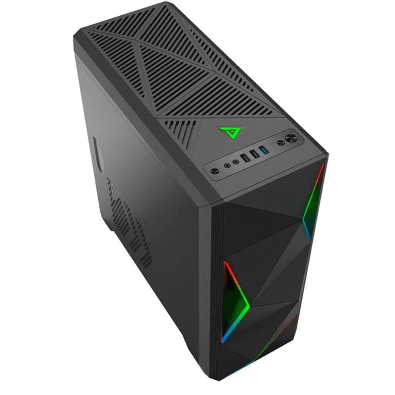GameMax 6830 Ares Mini-Tower кейсі, Black mATX (6830 Ares) - фото #2, Technodom.kz