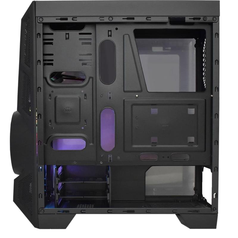 ПК корпус Aerocool AeroEngine RGB Mid-Tower, window, Black mATX - фото #6, Technodom.kz